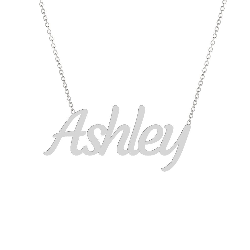 Gold Name Necklace - Ashley